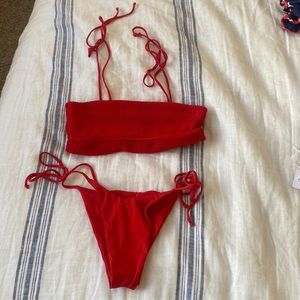 Frankies red bikini